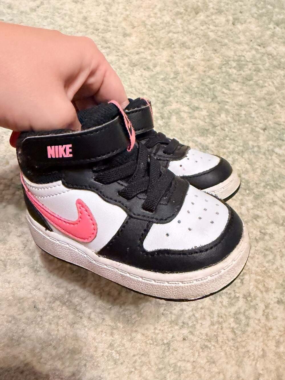 Baby Nike Court Borough Mid 2 Toddler 4c